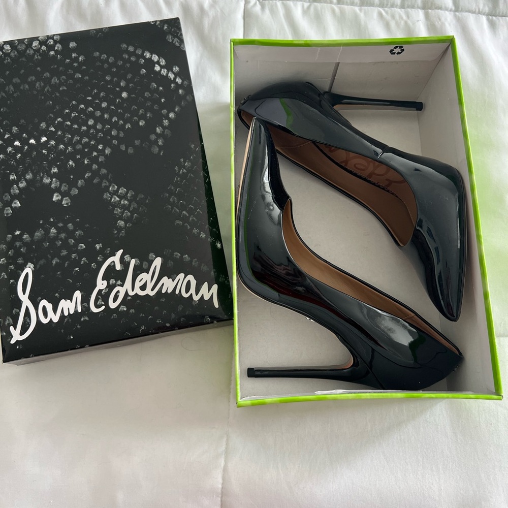 Sam Edelman Black Heels